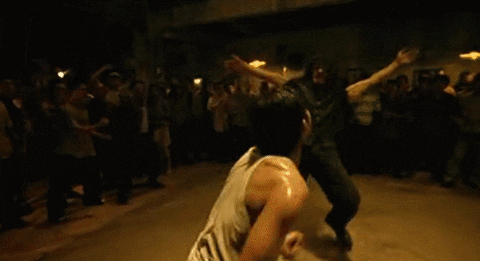 Tony Jaa Double Elbow GIF