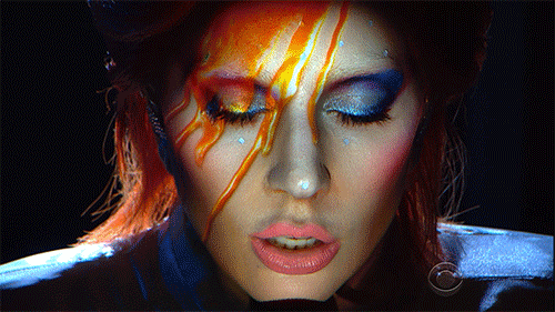 Lady gaga tribute to David Bowie