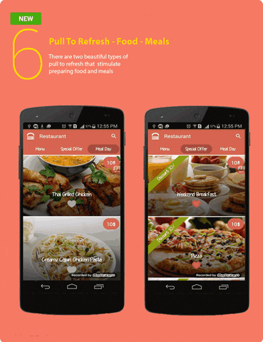 pull to refresh android
