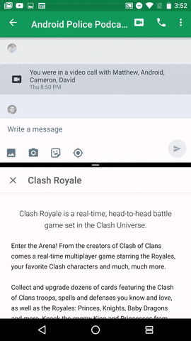 Imagen animada de drag and drop android n via AP