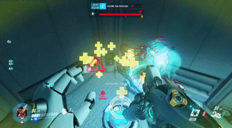 [오버워치] 지원형 영웅 시메트라.gif | 인스티즈