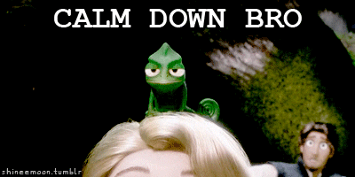 calm down bro