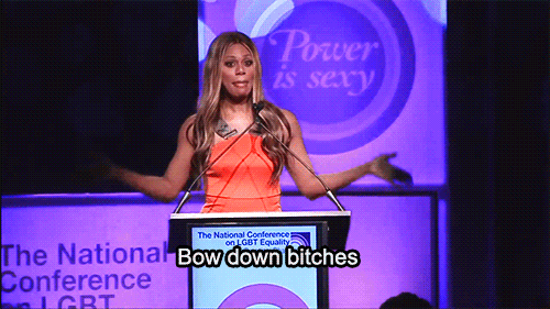 Laverne Cox confident GIF