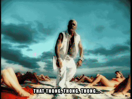 Thongs and boxers are an awkward gift