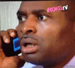 So you call somebody to double check the numbers