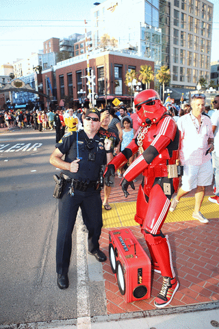 HipHop Trooper San Diego Comicon SDCC 2016 Cop Dance Off