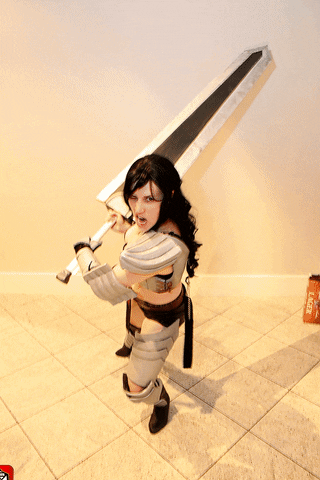 Berserk Guts Rage Female Cosplayer