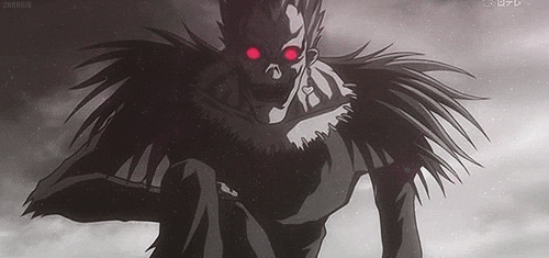 Anime Demon and Devil Characters, Ryuk, Death Note