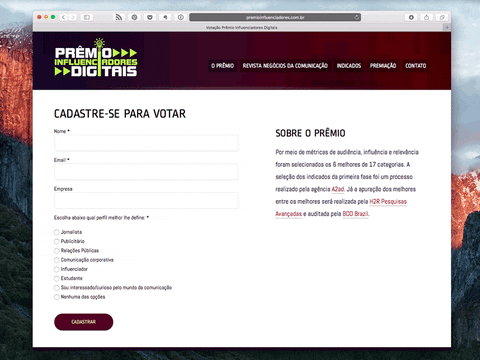votação