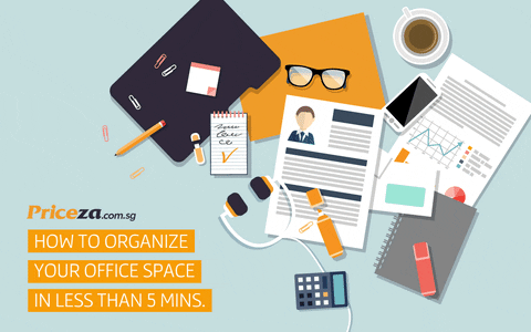 How To Organise Your Office Space In Less Than 5 Mins