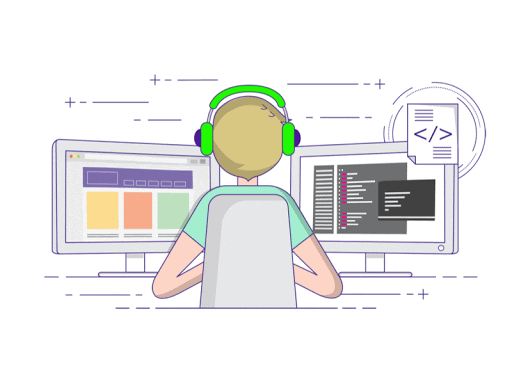 Developer Coding