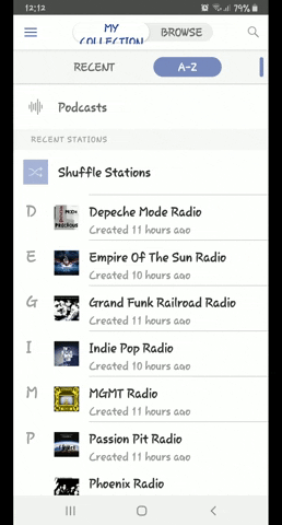 how to delete a station on pandora on mac