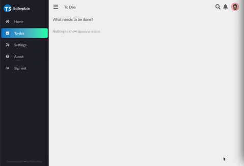 GitHub - pedroknup/ts-boilerplate: Fullstack TypeScript boilerplate ...