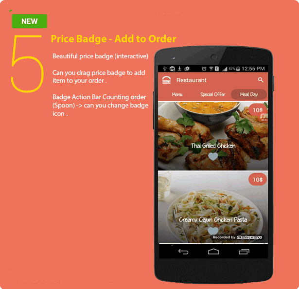 Android Restaurant Template (Templates) | Search Engine Optimization Hub
