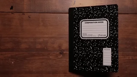 Notebook header's GIF Someone throwing ink in a notebook