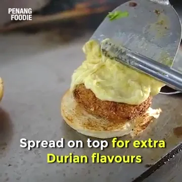 Durian Lovers Masuk! Ada Burger Durian Nih!