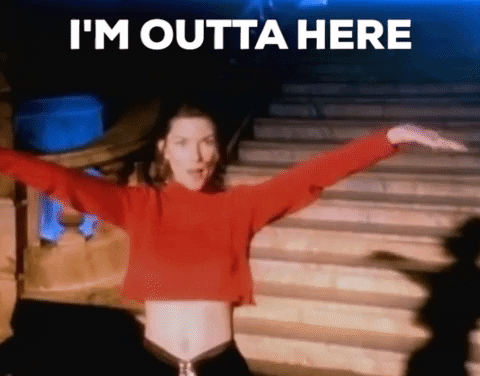 Over It Im Outta Here Gif Animado Reygif