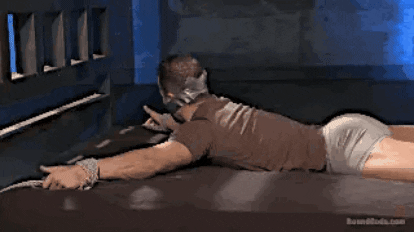 Keep quiet and struggle! Youâ€™ll be mounted and abused soon