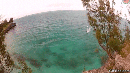 GIF animado (inYDrqdxBSCvC) dive windsurfing GIF