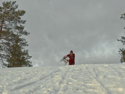 Playing Santa Claus Office GIF by The Elves!