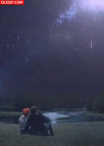 lluvia de estrellas