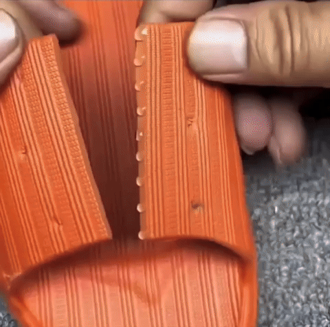 Animated GIF showing high-strength glue fixing various items