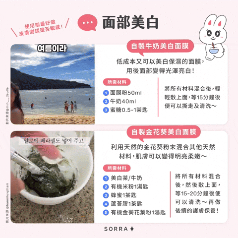 面部美白