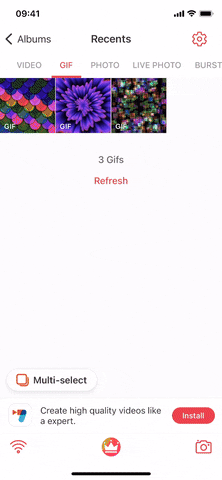 Login GIF on Make a GIF