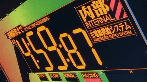 Las sorprendentes interfaces gráficas en <em>Evangelion</em>